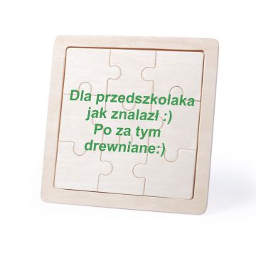 puzzle drewniane