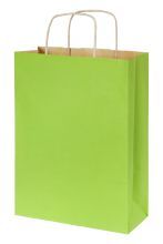 zielone torby papierowe z nadrukiem, w Szczecinie najtaniej