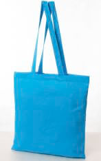błękitne torby bawełniane